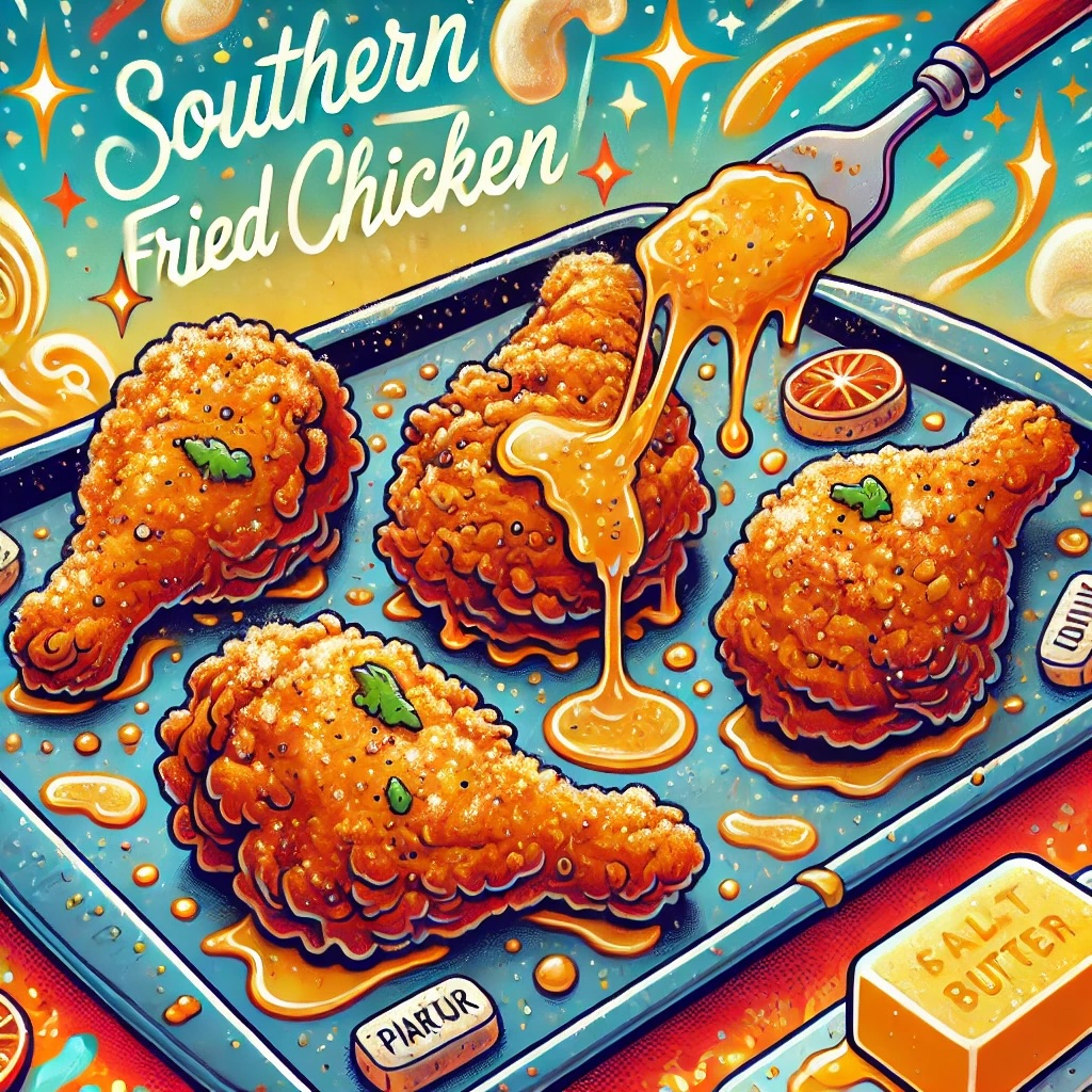 Southern Oven Fried Chicken: Crispy, Golden Goodness