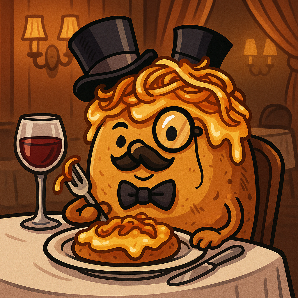French Onion Baked Potatoes: The Fancy Spud