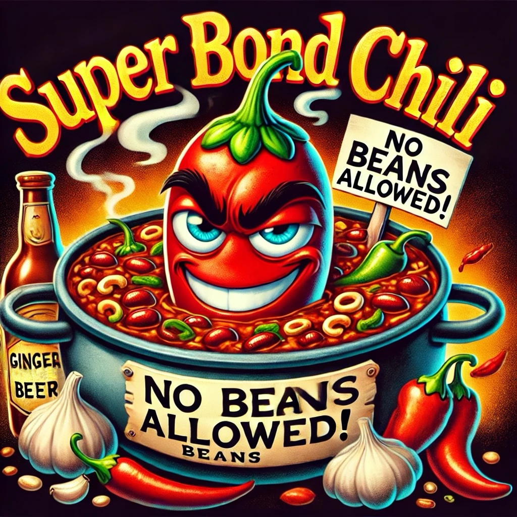 SuperBond Chili: The Bean-Free Carnage