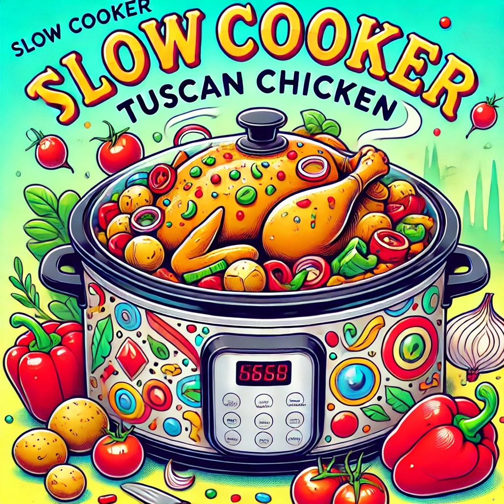 Slow Cooker Tuscan Chicken: The Lazy Gourmet’s Masterpiece