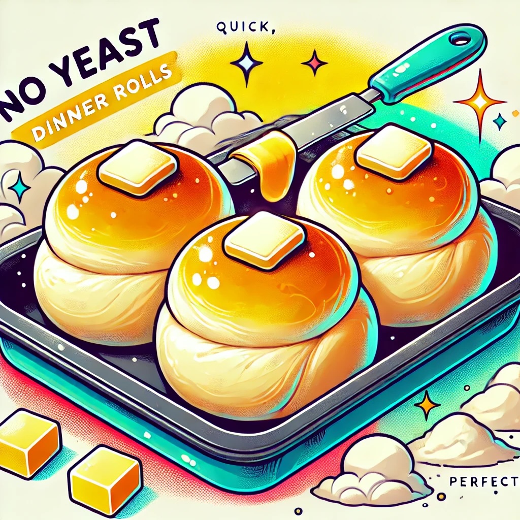 No Yeast Dinner Rolls: Quick, Fluffy, Perfect